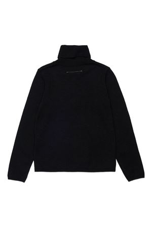 maglione in lana nero MM6 KID | M60884MM06QM6900